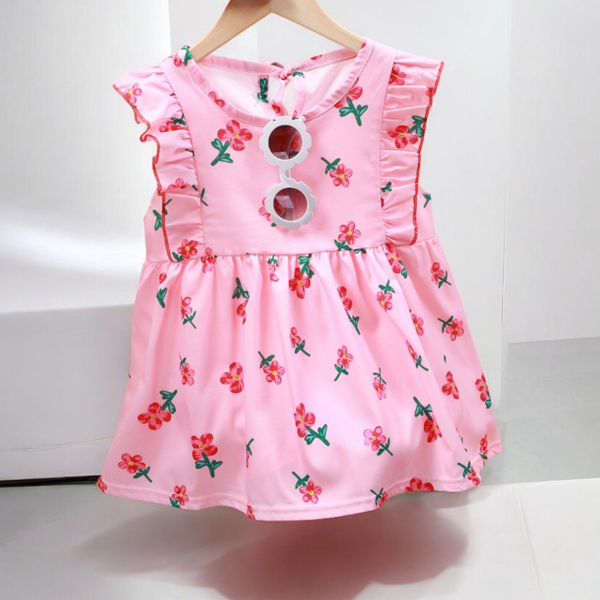 Girls Summer Frock-Floral